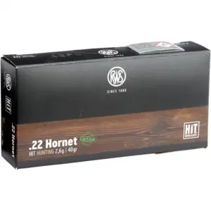 RWS .22 Hornet HIT 2,6g/40grs.