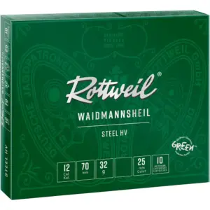 Rottweil 12/70 Waidmannsheil Steel HV 3,75mm / 32g
